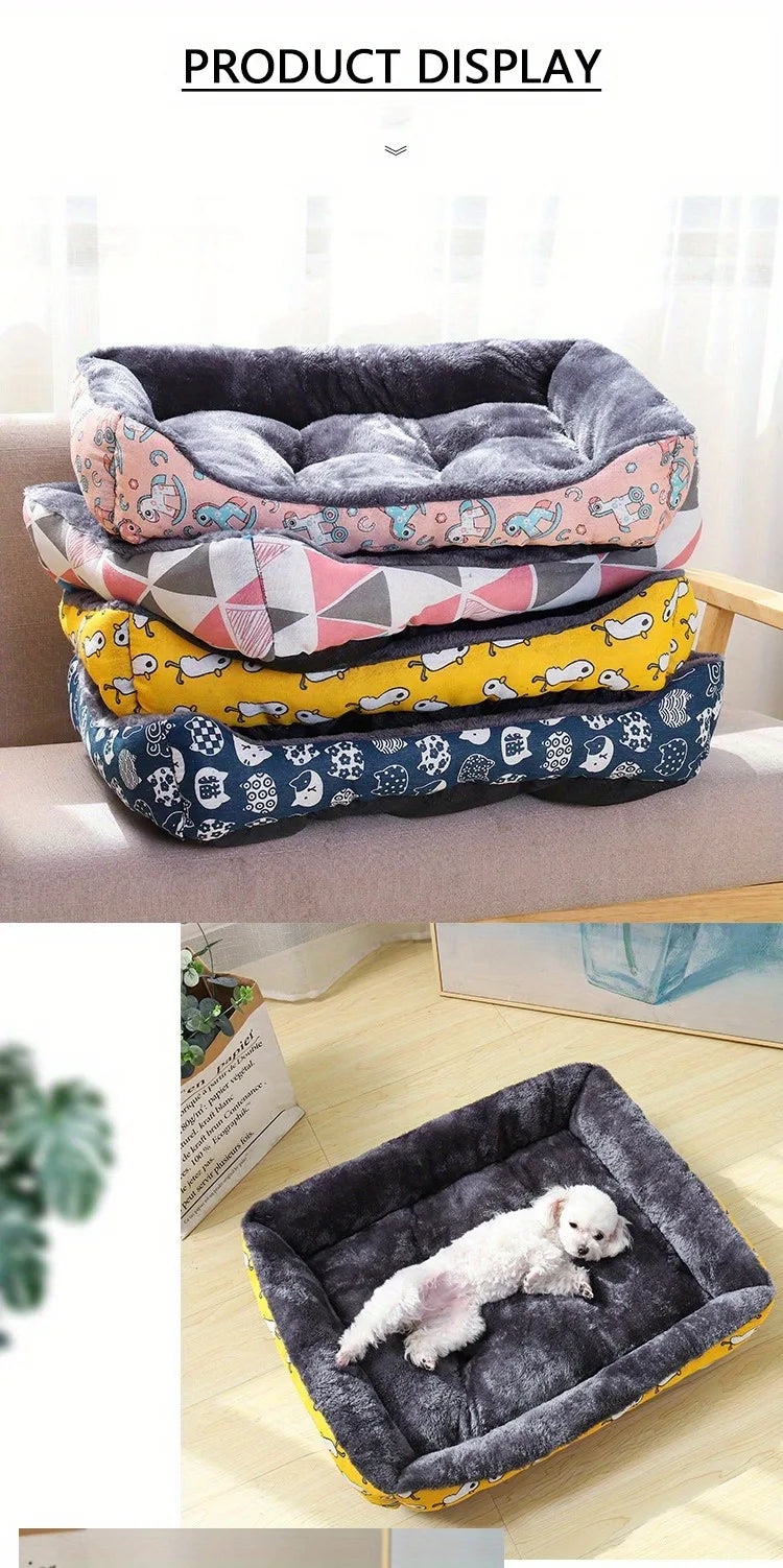 Pet Dog Large Medium Small Sofa Bed Mat