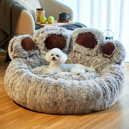 Puppy Dog Cute Bear Paw Shape Comfortable Sofa Bed