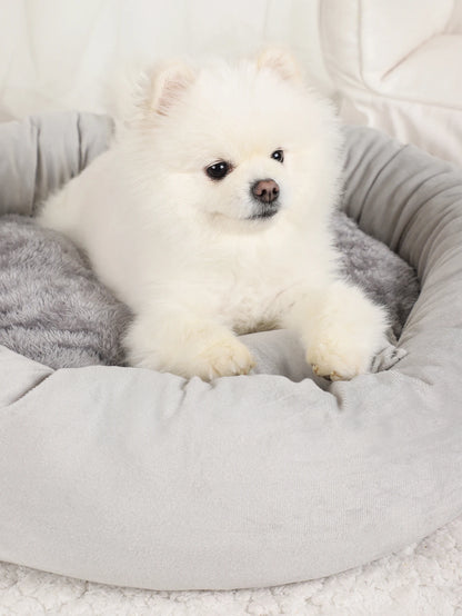 Washable Fluffy Kennel Pet Dog Bed