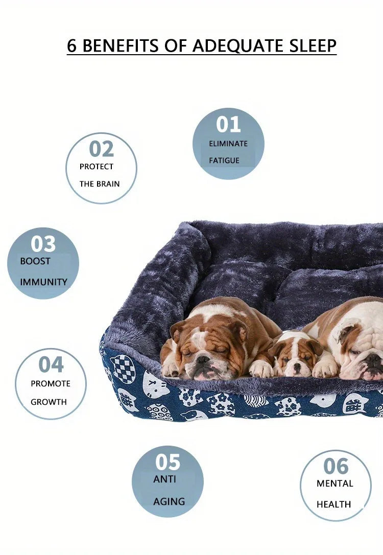 Pet Dog Large Medium Small Sofa Bed Mat