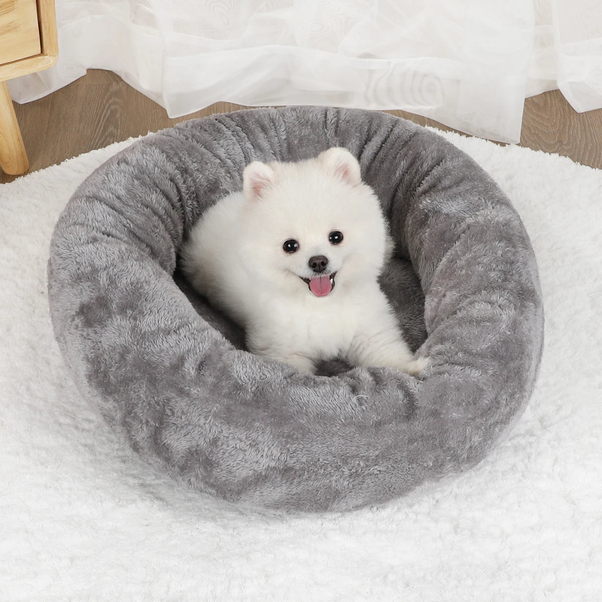 Pet Dog Cushion Fluffy Bed