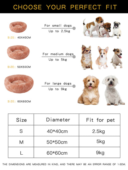 Pet Dog Cushion Fluffy Bed