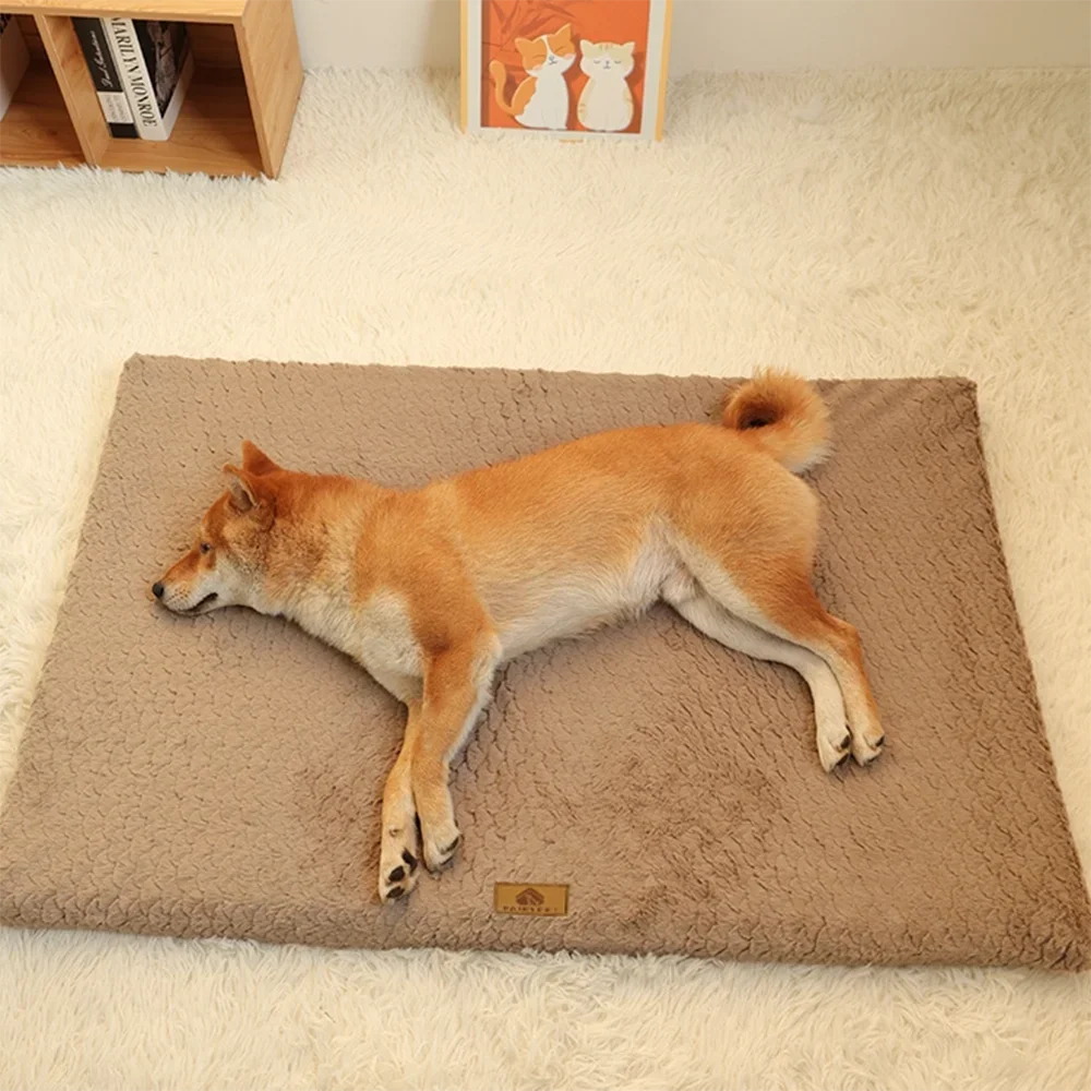 Puppy Dog Fluffy Blanket Sofa Bed Mat