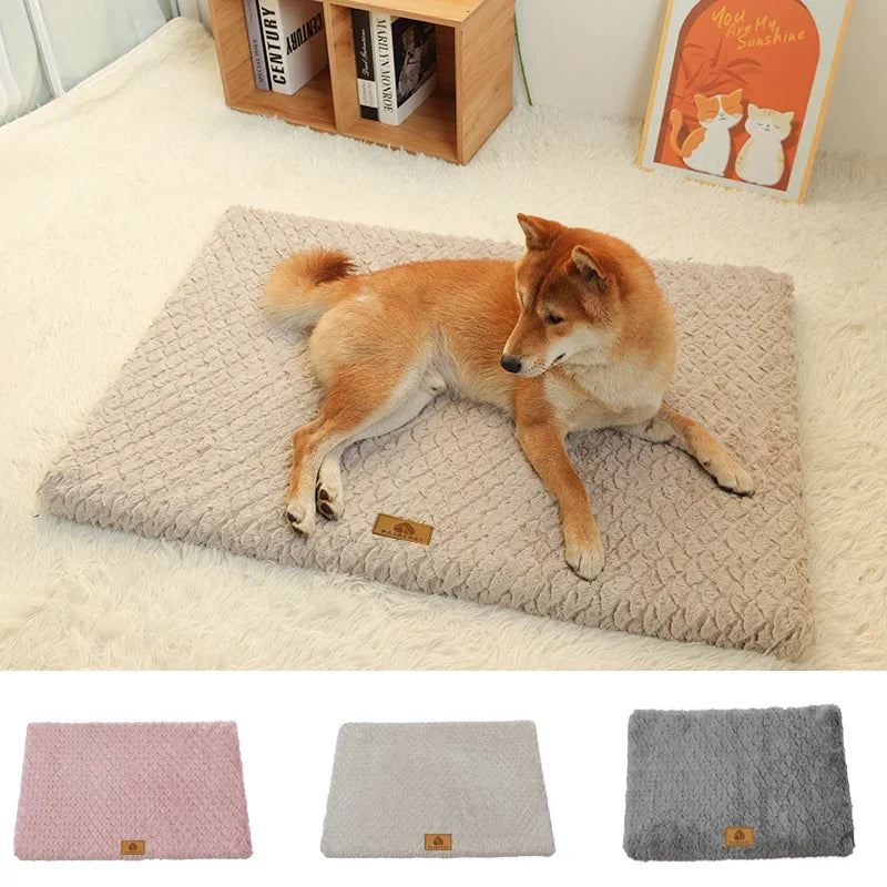 Puppy Dog Fluffy Blanket Sofa Bed Mat