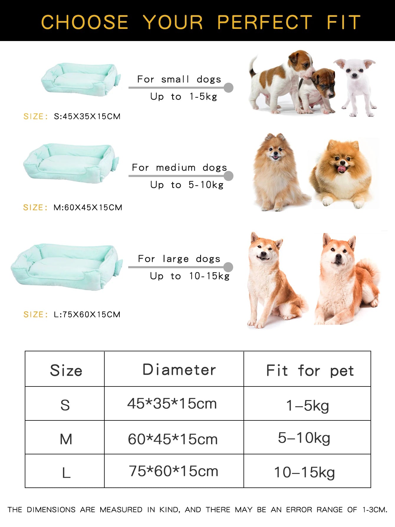 Pet Dog Medium Small Sofa Bed